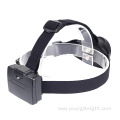 plastic dry battery Angle adjustment LED headlamp